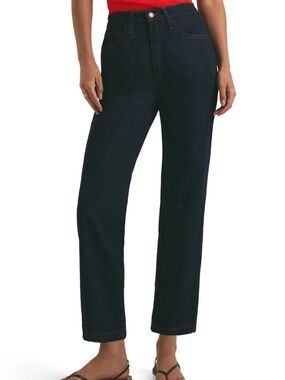 ✨ Favorite Daughter Valentina Straight Leg | Dark Blue Denim | Size 30